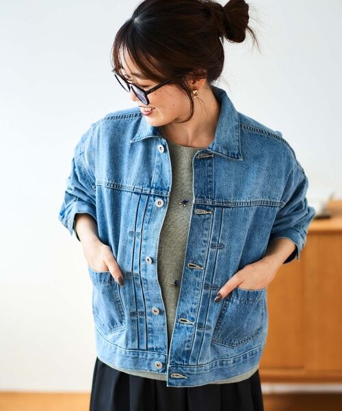 le.coeur blanc / ルクールブラン ベスト | 片畦ビジューニットベスト | 詳細24