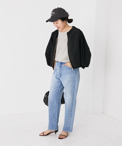 le.coeur blanc / ルクールブラン ベスト | 《手洗い可能》スパンコールメッシュ2WAYニットベスト | 詳細18