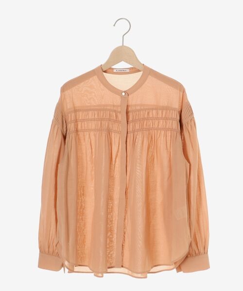 le.coeur blanc / ルクールブラン シャツ・ブラウス | シャーリングギャザーブラウス | 詳細15