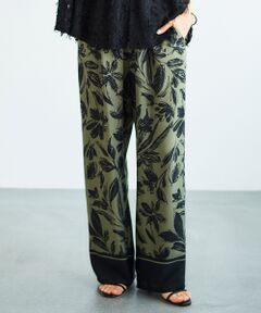 le.coeur blanc / ルクールブラン その他パンツ | フラワーパネルプリントイージーパンツ