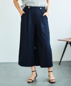 le.coeur blanc / ルクールブラン その他パンツ | リネンライクワイドクロップドパンツ