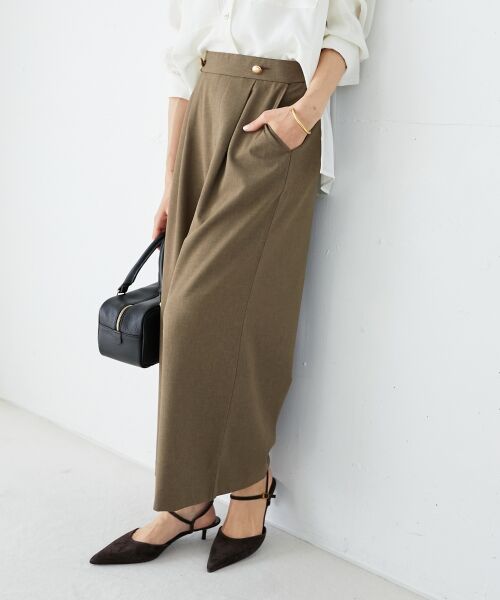 le.coeur blanc / ルクールブラン その他パンツ | リネンライクワイドクロップドパンツ | 詳細20