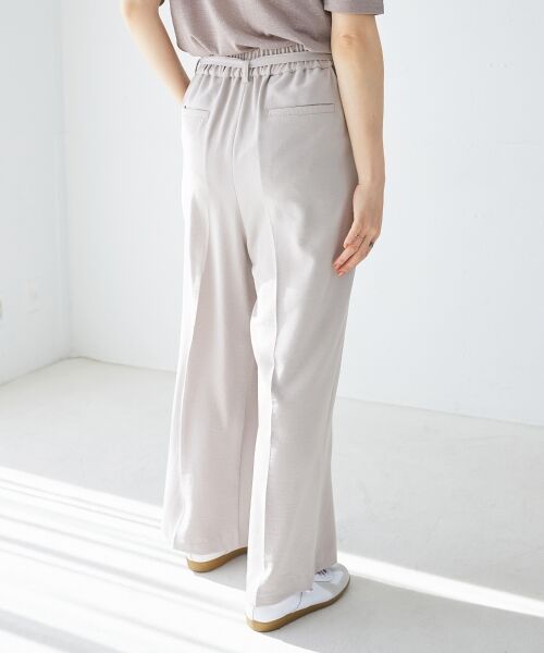 le.coeur blanc / ルクールブラン その他パンツ | ハイストレッチカルゼワッシャーベルテッドパンツ | 詳細21