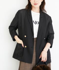 le.coeur blanc / ルクールブラン その他アウター | メッシュダブルブレストジャケット