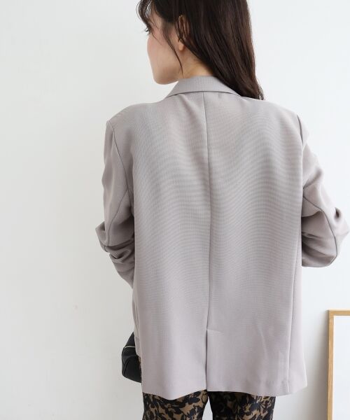 le.coeur blanc / ルクールブラン その他アウター | メッシュダブルブレストジャケット | 詳細10