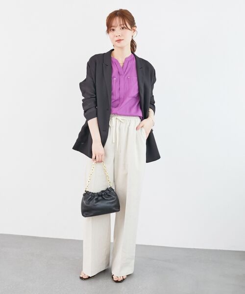 le.coeur blanc / ルクールブラン その他アウター | メッシュダブルブレストジャケット | 詳細28