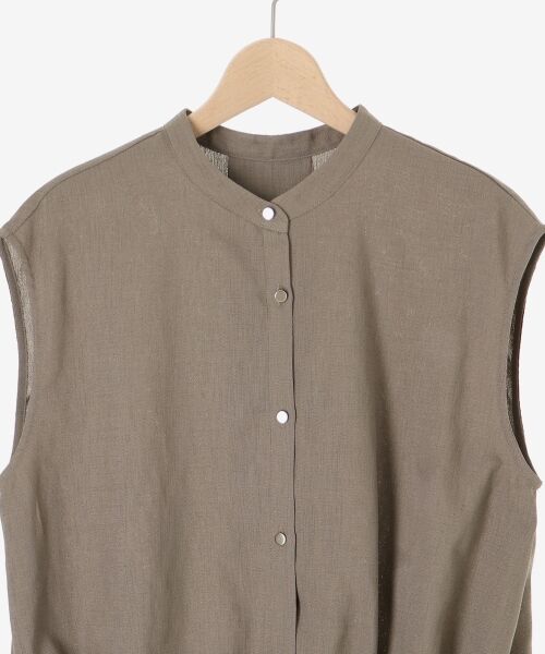 le.coeur blanc / ルクールブラン シャツ・ブラウス | リネンライク裾ドロストブラウス | 詳細28