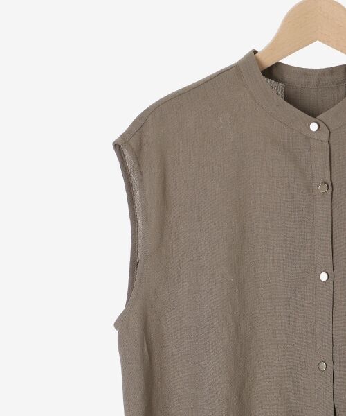 le.coeur blanc / ルクールブラン シャツ・ブラウス | リネンライク裾ドロストブラウス | 詳細29