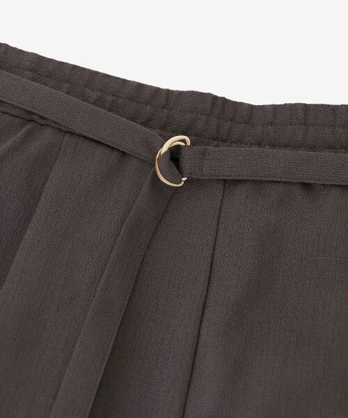 le.coeur blanc / ルクールブラン その他パンツ | ベルト付きリネンライクワイドパンツ | 詳細20