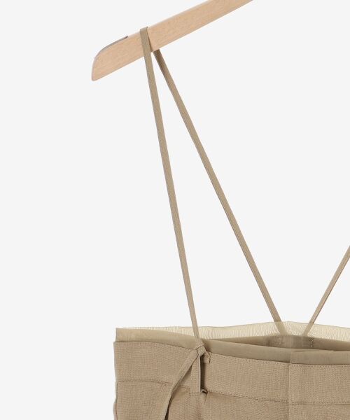 le.coeur blanc / ルクールブラン その他パンツ | 《手洗い可能》ドビークロスサス付きタックワイドパンツ | 詳細21