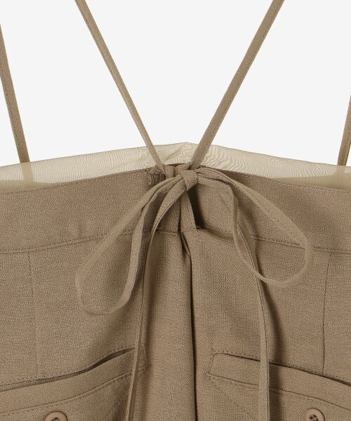 le.coeur blanc / ルクールブラン その他パンツ | 《手洗い可能》ドビークロスサス付きタックワイドパンツ | 詳細23