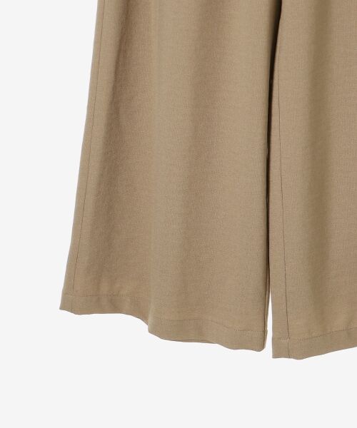 le.coeur blanc / ルクールブラン その他パンツ | 《手洗い可能》ドビークロスサス付きタックワイドパンツ | 詳細28