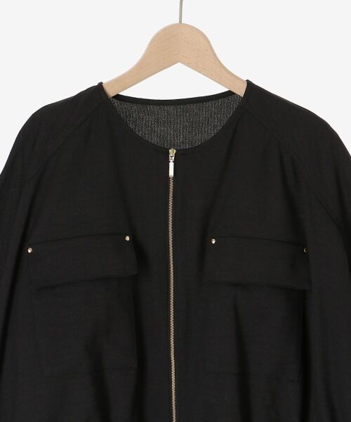 le.coeur blanc / ルクールブラン ブルゾン | 《シワになりにくく速乾性》ドビークロスドロストブルゾン | 詳細27