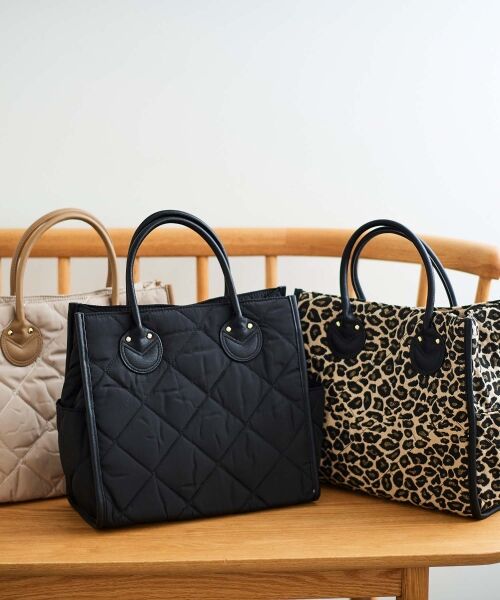 le.coeur blanc / ルクールブラン トートバッグ | ジャガードキルティングスクエアトート | 詳細11