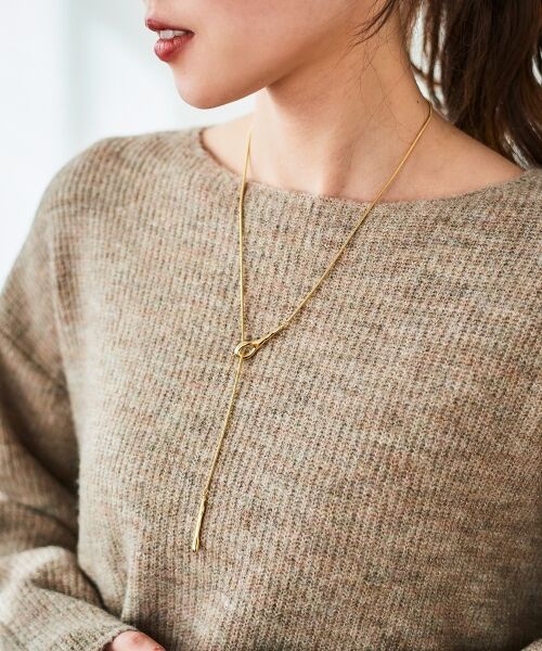 le.coeur blanc / ルクールブラン ネックレス・ペンダント・チョーカー | スネークチェーンラリエットネックレス | 詳細8