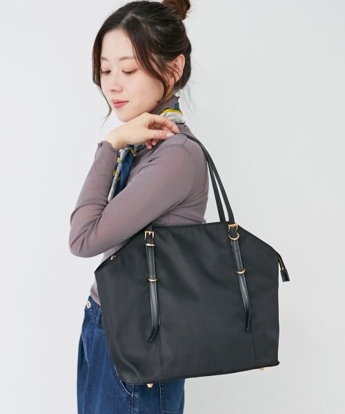 le.coeur blanc / ルクールブラン トートバッグ | ナイロンA4トートバッグ | 詳細3