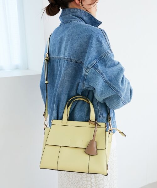 le.coeur blanc / ルクールブラン ショルダーバッグ | ダブルフラップ2wayバッグ | 詳細2