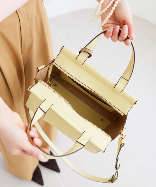 le.coeur blanc / ルクールブラン ショルダーバッグ | ダブルフラップ2wayバッグ | 詳細6