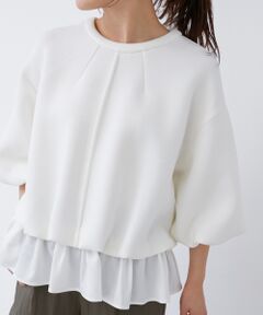 le.coeur blanc / ルクールブラン カットソー | 《手洗い可能》TORRAZZO DONNA 別注2WAYレイヤード