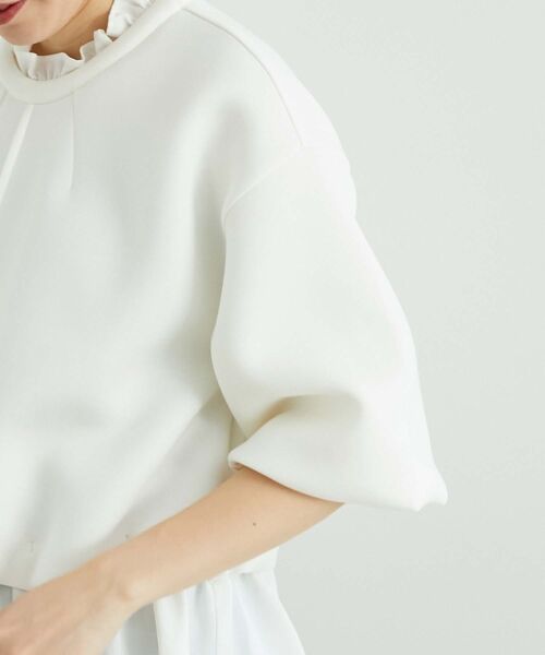 le.coeur blanc / ルクールブラン カットソー | 《手洗い可能》TORRAZZO DONNA 別注2WAYレイヤード | 詳細15