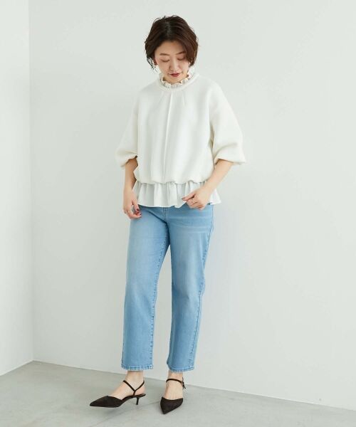 le.coeur blanc / ルクールブラン カットソー | 《手洗い可能》TORRAZZO DONNA 別注2WAYレイヤード | 詳細16