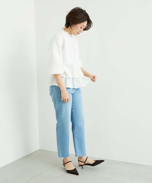 le.coeur blanc / ルクールブラン カットソー | 《手洗い可能》TORRAZZO DONNA 別注2WAYレイヤード | 詳細17