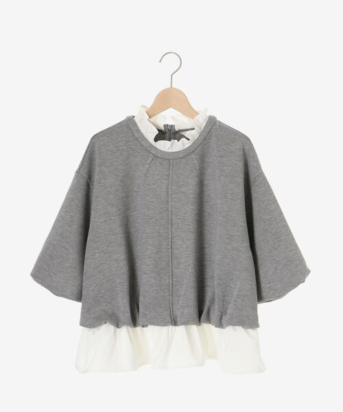 le.coeur blanc / ルクールブラン カットソー | 《手洗い可能》TORRAZZO DONNA 別注2WAYレイヤード | 詳細19