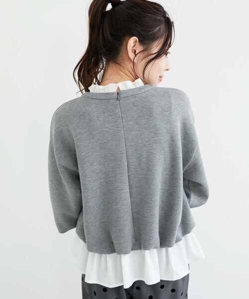 le.coeur blanc / ルクールブラン カットソー | 《手洗い可能》TORRAZZO DONNA 別注2WAYレイヤード | 詳細26