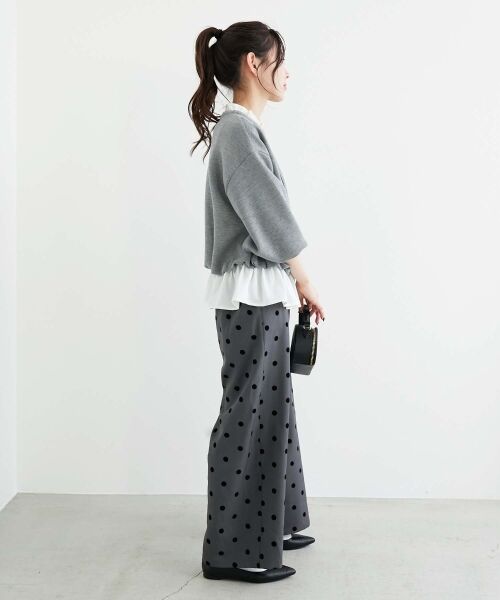 le.coeur blanc / ルクールブラン カットソー | 《手洗い可能》TORRAZZO DONNA 別注2WAYレイヤード | 詳細30