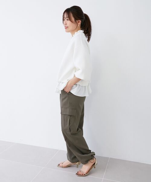 le.coeur blanc / ルクールブラン カットソー | 《手洗い可能》TORRAZZO DONNA 別注2WAYレイヤード | 詳細5