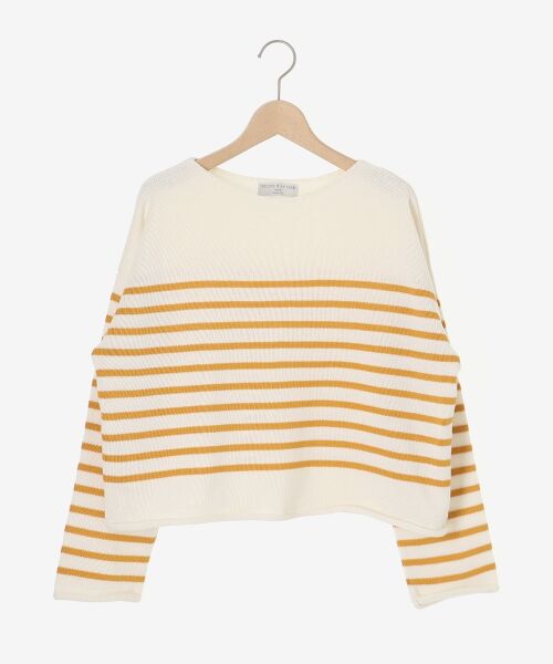 le.coeur blanc / ルクールブラン ニット・セーター | 《手洗い可能》TRICOTS JEANMARC ボーダーニット | 詳細1