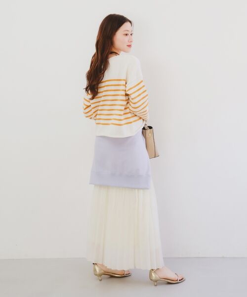 le.coeur blanc / ルクールブラン ニット・セーター | 《手洗い可能》TRICOTS JEANMARC ボーダーニット | 詳細12