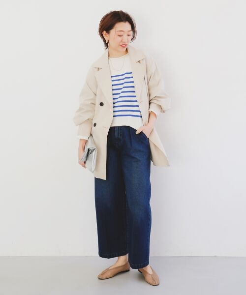 le.coeur blanc / ルクールブラン ニット・セーター | 《手洗い可能》TRICOTS JEANMARC ボーダーニット | 詳細19