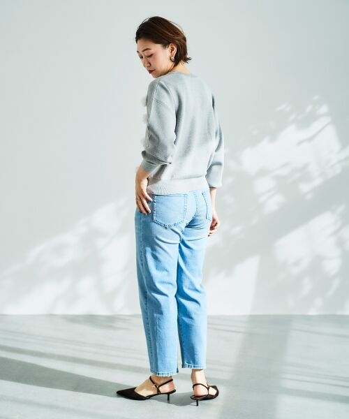 le.coeur blanc / ルクールブラン ニット・セーター | 《手洗い可能》TORRAZZO DONNA別注フラワーモチーフニット | 詳細22