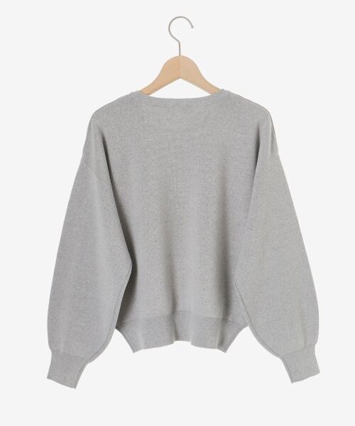 le.coeur blanc / ルクールブラン ニット・セーター | 《手洗い可能》TORRAZZO DONNA別注フラワーモチーフニット | 詳細23