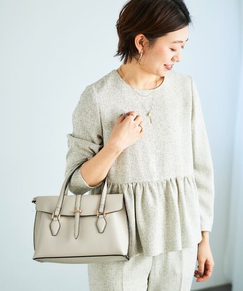 le.coeur blanc / ルクールブラン ショルダーバッグ | ベルト付きショルダーBag | 詳細10
