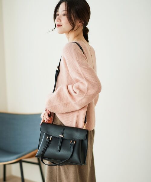 le.coeur blanc / ルクールブラン ショルダーバッグ | ベルト付きショルダーBag | 詳細6