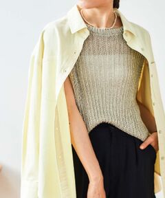 le.coeur blanc / ルクールブラン ベスト | アビガイルラメベスト