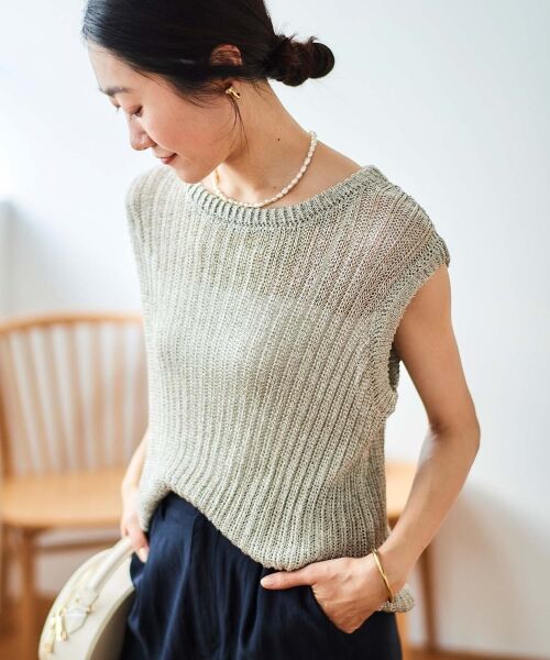 le.coeur blanc / ルクールブラン ベスト | アビガイルラメベスト | 詳細18