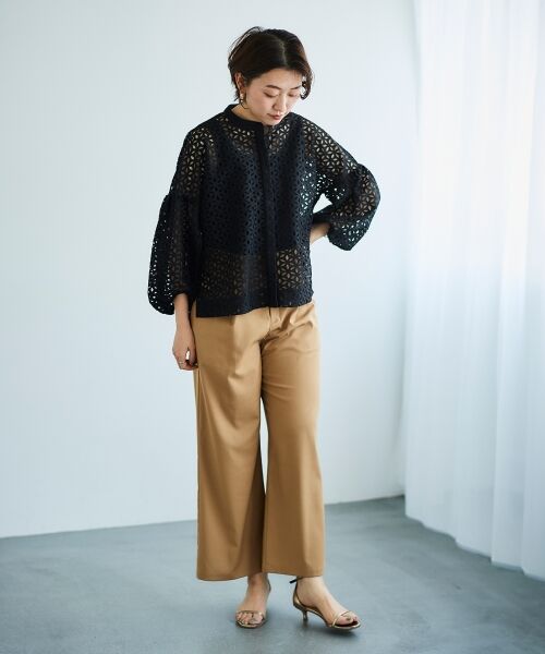 le.coeur blanc / ルクールブラン シャツ・ブラウス | 《手洗い可能》TORRAZZO DONNA 別注レースブラウス | 詳細12