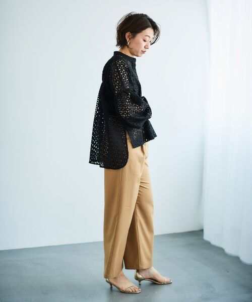 le.coeur blanc / ルクールブラン シャツ・ブラウス | 《手洗い可能》TORRAZZO DONNA 別注レースブラウス | 詳細13