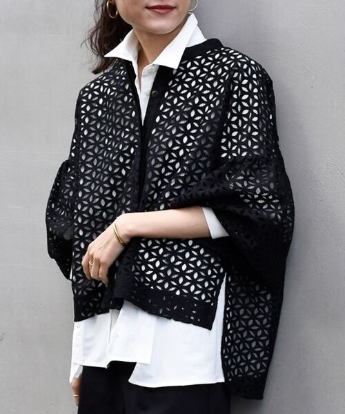 le.coeur blanc / ルクールブラン シャツ・ブラウス | 《手洗い可能》TORRAZZO DONNA 別注レースブラウス | 詳細14