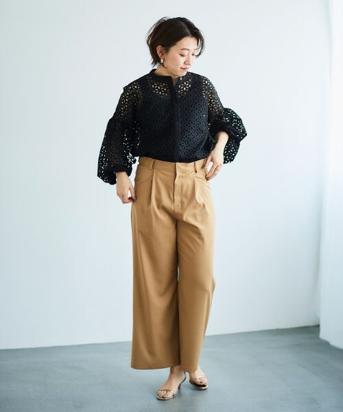 le.coeur blanc / ルクールブラン シャツ・ブラウス | 《手洗い可能》TORRAZZO DONNA 別注レースブラウス | 詳細7