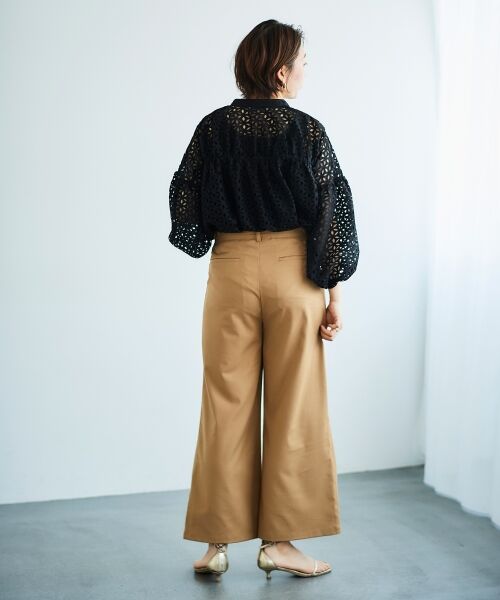 le.coeur blanc / ルクールブラン シャツ・ブラウス | 《手洗い可能》TORRAZZO DONNA 別注レースブラウス | 詳細8