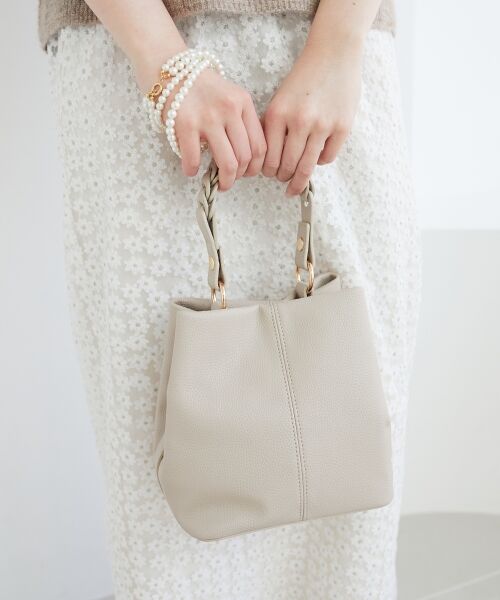 le.coeur blanc / ルクールブラン ショルダーバッグ | メッシュハンドル2wayショルダー | 詳細16