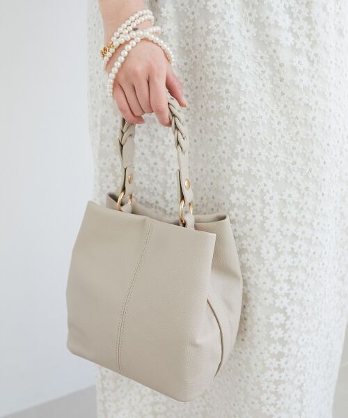 le.coeur blanc / ルクールブラン ショルダーバッグ | メッシュハンドル2wayショルダー | 詳細17