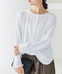 le.coeur blanc / ルクールブラン カットソー | ラウンドヘムカットソープルオーバー