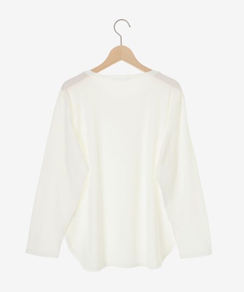 le.coeur blanc / ルクールブラン カットソー | ラウンドヘムカットソープルオーバー | 詳細17