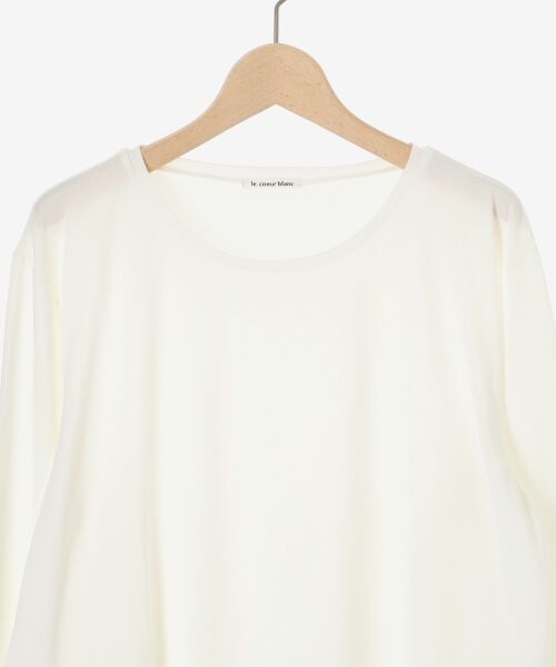 le.coeur blanc / ルクールブラン カットソー | ラウンドヘムカットソープルオーバー | 詳細18