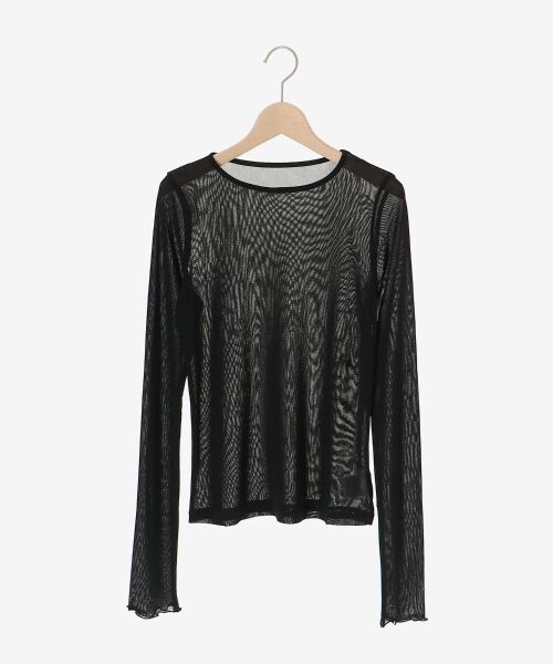 le.coeur blanc / ルクールブラン カットソー | 薄手で着心地抜群！新色登場★シアークルーネックプルオーバー | 詳細23